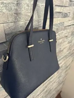 kate spade ハンドバッグ ネイビー