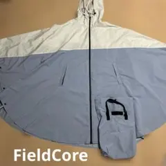 ワークマンFieldCoreフィールドコアレインポンチョフリーサイズ