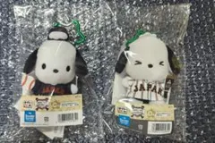 タイトーくじ　侍ジャパン×サンリオキャラクターズ　ポチャッコマスコット2個セット