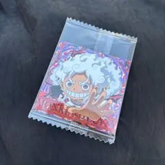 ワンピース　海賊シールウエハース　ルフィ　スーパーグランドレア