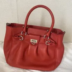 【美品】フェラガモ2wayバッグガンチーニ