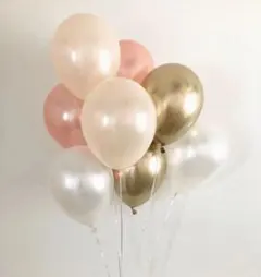 韓国　おしゃれ　ナチュラル　ピンク　かわいい　装飾　誕生日　風船　HALF 飾り