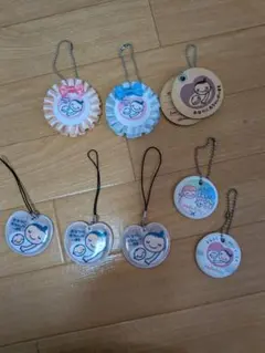 マタニティマーク キーホルダー 8点セット
