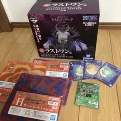 一番くじ　ワンピース未来島　エッグヘッド F賞　ラストワン賞　その他おまけ7点