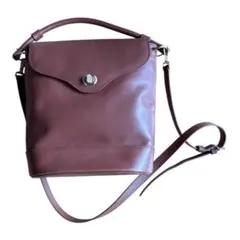 agnes b. 2way ショルダーバッグ レザーのサムネイル