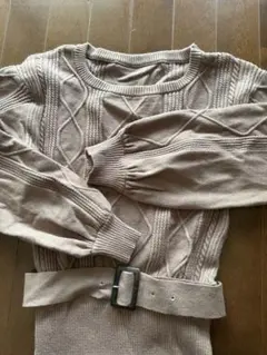 LIP SERVICE 長袖ニットワンピース　新品