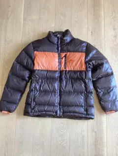 NIKE ナイキダウンジャケット ブラウン×オレンジサイズXL