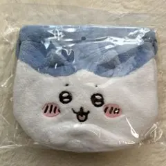 ちいかわ　フェイス巾着　ハチワレ