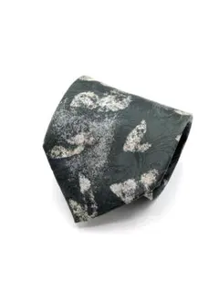 良品✨ KIMIJIMA ネクタイ シルク グリーン 1718