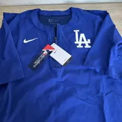新品】2023年製 NIKE ナイキ ドジャース 選手着用モデル ハーフジップ