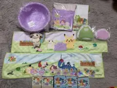 ぽこあポケモン 極楽湯 コラボグッズセット メタモン うすチュウ 湯っ
