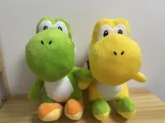スーパーマリオ　特大サイズ　ぬいぐるみ　ヨッシー　緑　黄色　まとめ売り