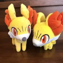 ポケモンセンター フォッコ　ぬいぐるみ 2体　まとめ売り