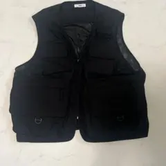 WEGO フィッシングベスト ブラック