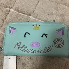 Alberobell ミントグリーン 豚刺繍 長財布　新品　アルベロベロのサムネイル