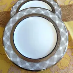 Noritake コンチネンタルコバルト 24cm 廃盤希少 2枚セットのサムネイル