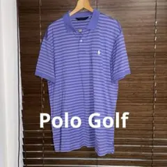 美品⭐️Polo Golf ストライプ ポロシャツ