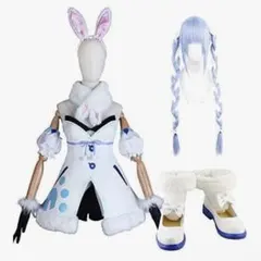 【最終値下げ】ホロライブ　兎田ぺこら　コスプレ一式フルセット hololive ホロライブ VTuber 風 兎田ぺこら 中華 小さなゾンビ