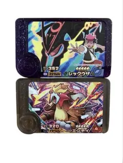 ポケモンフレンダ ピック レックウザ黒 エンテイ 2種セット