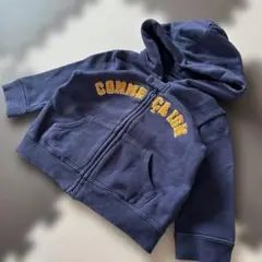 COMME CA ISM パーカー ネイビー 80
