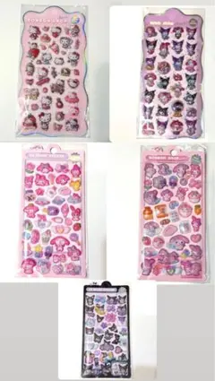 サンリオ5枚シールセット