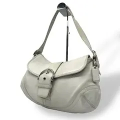 Coach Soho Flap Hobo Leather Handbag
