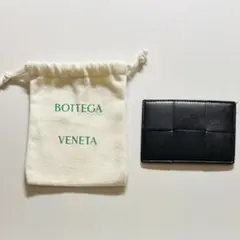 BOTTEGA VENETA カセット クレジットカードケース ブラック