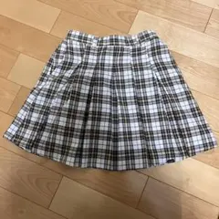 PINK-latte チェック柄プリーツスカート 160