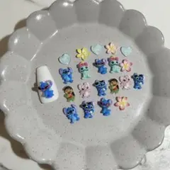 無言購入OK⭕️ スティッチ ネイル　ネイルパーツセット