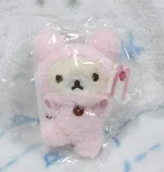 コリラックマ にこにこHappy for youテーマ ぬいぐるみバッジ