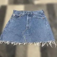 Levi's 501 デニムミニスカート W29 L32