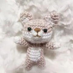 わんこのあみぐるみ