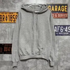 Champion エコ AUTHENTIC プルオーバーパーカー グレー M