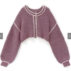 ゆ*う様 【⭐️セール中⭐️】GRL ボリュームスリーブミックスニットカーディガ