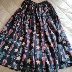 CONVERSATION PIECES コットンプリントスカート