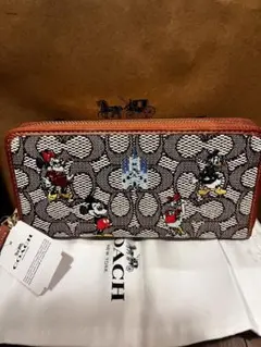 COACH ミッキーマウス 長財布