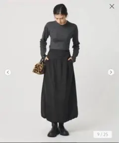 【BEAUTY&YOUTH】ポリエステル バルーンスカート　Sサイズのサムネイル