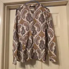 ZARA WOMAN ペイズリー柄 長袖シャツ