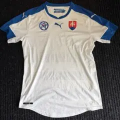 スロバキア代表　サッカー　ユニフォーム　ゲームシャツ　Mサイズ