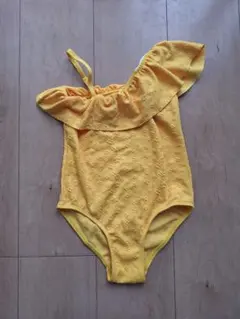 ZARA キッズ ワンピース水着 120cm イエロー