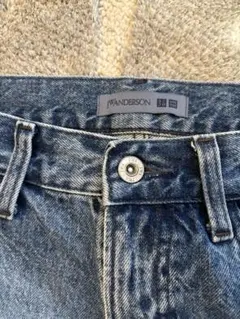 JW ANDERSON ストレートデニム　ユニクロ　24インチ　裾上げなし