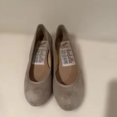 ファルファーレ バレエシューズ パンプス グレー 39
