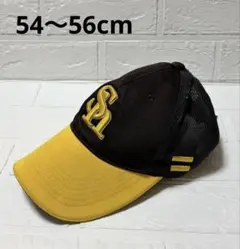 福岡ソフトバンクホークス　キャップ　帽子　Mサイズ　54〜56cm ブラック