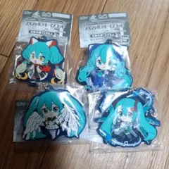初音ミク×ガンダム　ラバーマスコット ４点まとめ売り