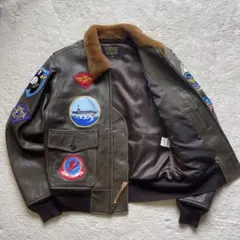 美品 トップガン G-1 ボア　レザーフライトジャケット TOPGUNのサムネイル