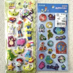 【正規品】トイストーリー　もちもちマシュマロシール　ポップデコパーティー　2点