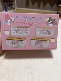 サンリオ　マイメロクリアティッシュケース サンリオ マイメロクリアティッシュケース マイメロディ＆クロミ