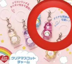 【匿名配送】ケアベアクリアマスコットチャーム めじるしアクセサリー
