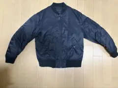 UNIQLO ユニクロ MA-1ブルゾン ブラック 2023年購入のサムネイル