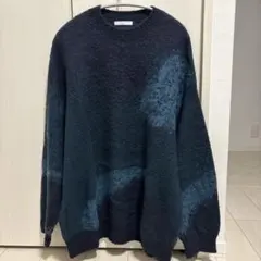 WYM LIDNM グラデーションニット ダークブルー Mのサムネイル